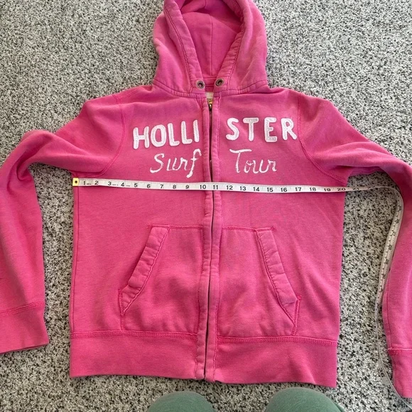 Hollister Blue, Pink & White Men's Zip Hoodies - 3-Pack - Picture 2 of 10
